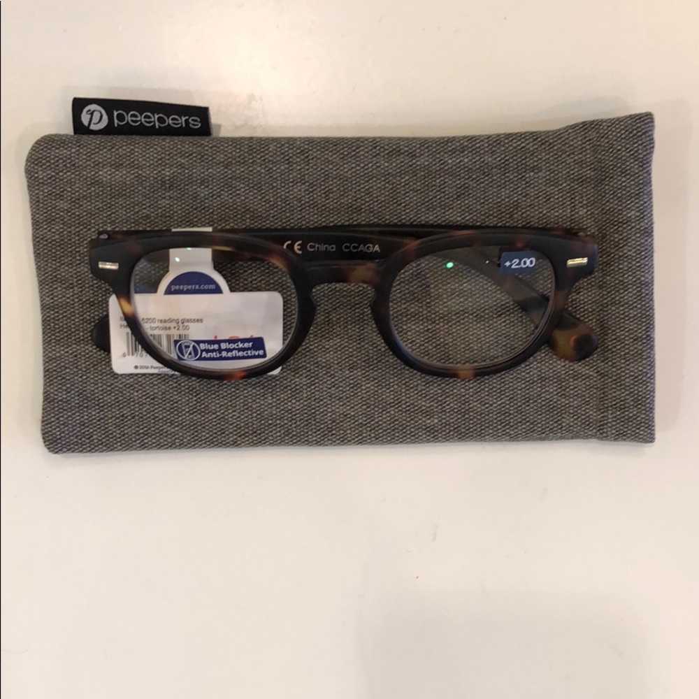 Last Pair! Blue Blocking Readers - Picture 4 of 7